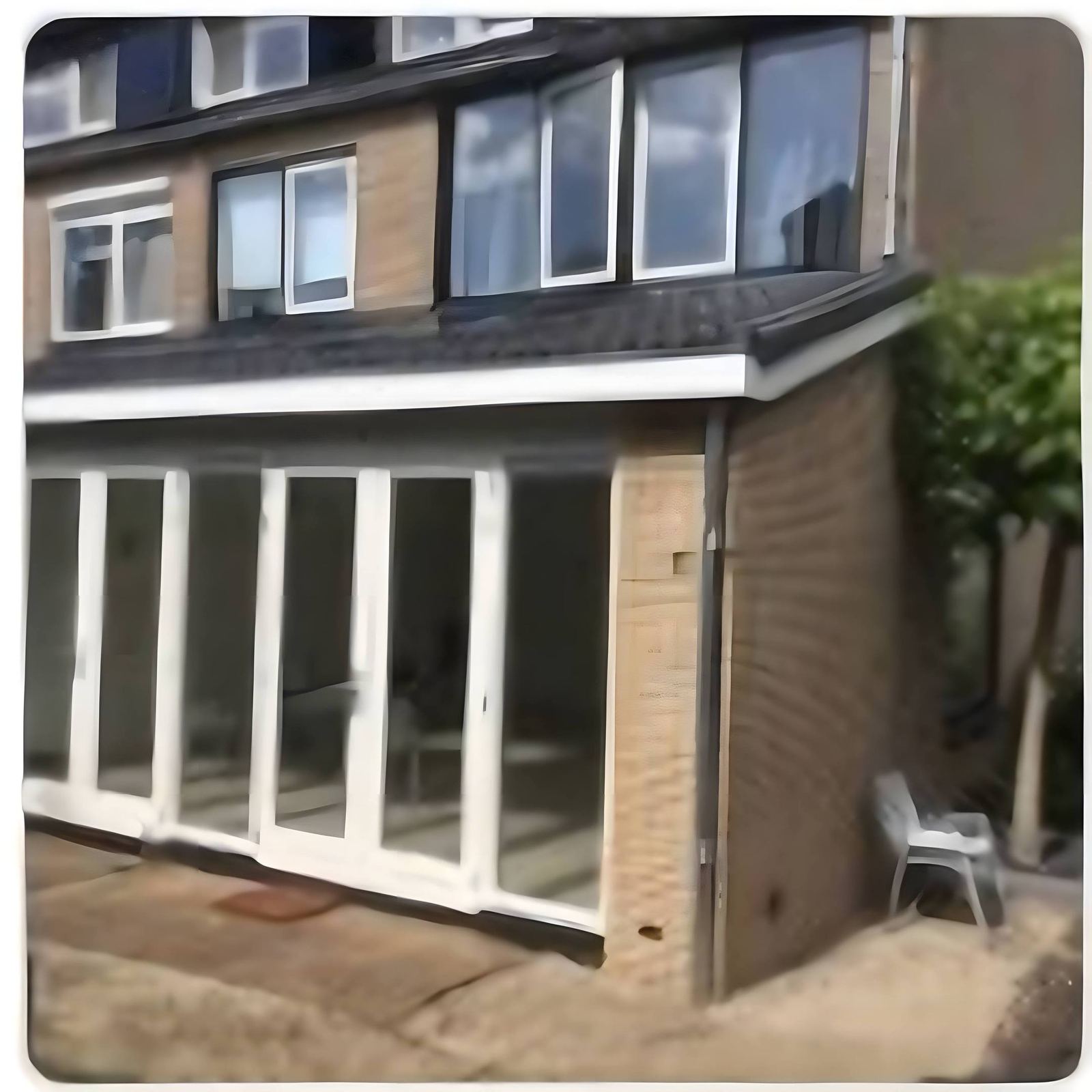 Uitbouw met openslaande deuren in Soest